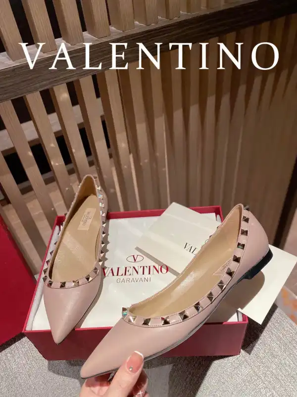 Official FirstBag Ru VALENTINO ROCKSTUD FLAT 0127