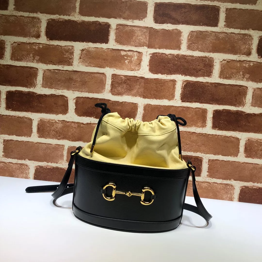 Official First Bag Ru GUCCI 1955 Horsebit bucket bag 0119