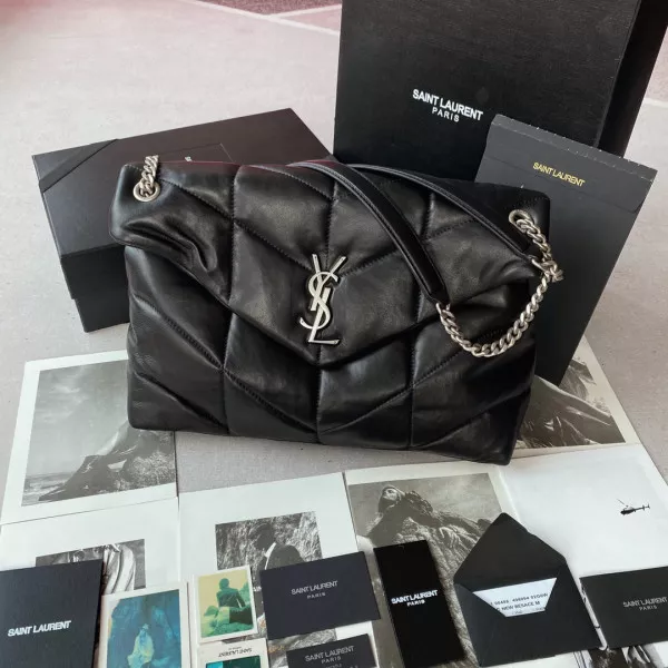 Official First Bag Ru YSL PUFFER MEDIUM CHAIN BAG 0120