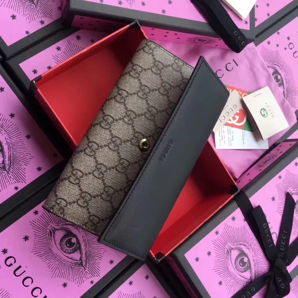 Official First Bag Ru Gucci GG Wallet 0119