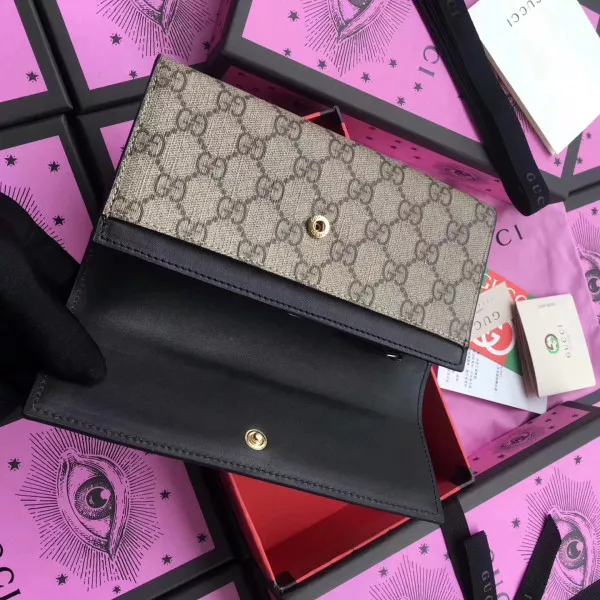 Official First Bag Ru Gucci GG Wallet 0119