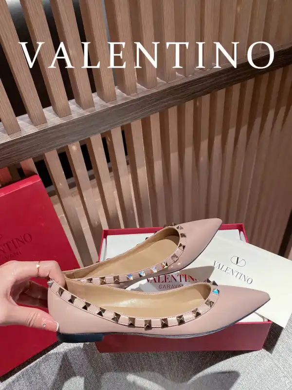 Official FirstBag Ru VALENTINO ROCKSTUD FLAT 0127