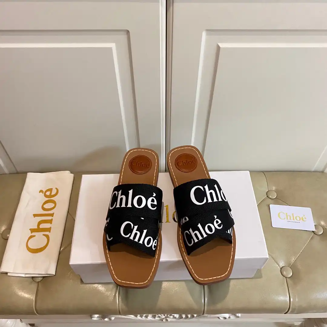 Official FirstBag Ru CHLOÉ woody flat mule 0127