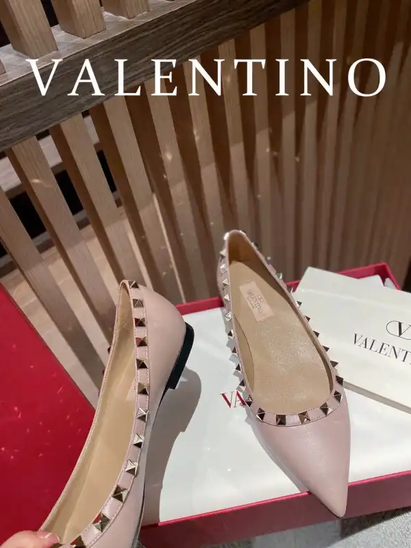 Official FirstBag Ru VALENTINO ROCKSTUD FLAT 0127