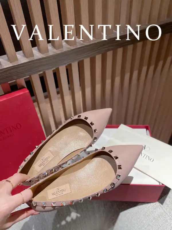 Official FirstBag Ru VALENTINO ROCKSTUD FLAT 0127