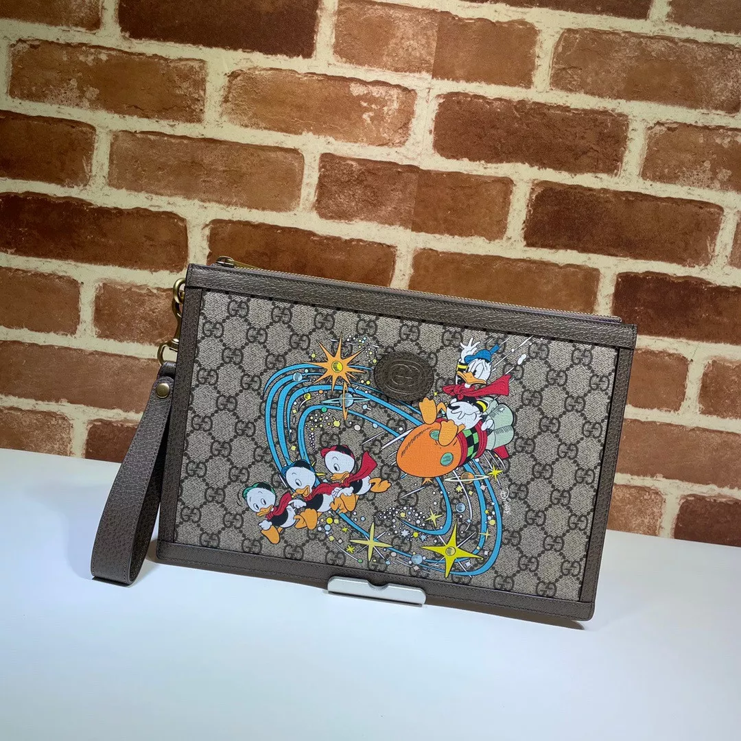 Official FirstBag Ru Disney x Gucci Donald Duck CHANELutch 0119