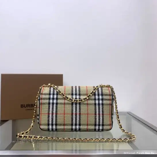 Official First Bag Ru Bag BURBERRY Lola MEDIUM 0211