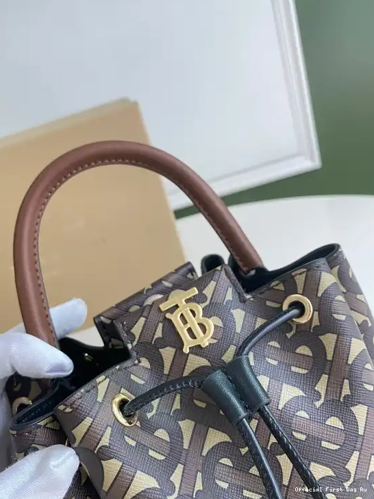 Official First Bag Ru Bucket BURBERRY Bag 0213