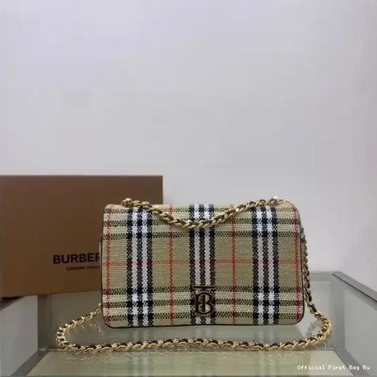 Official First Bag Ru Bag BURBERRY Lola MEDIUM 0211