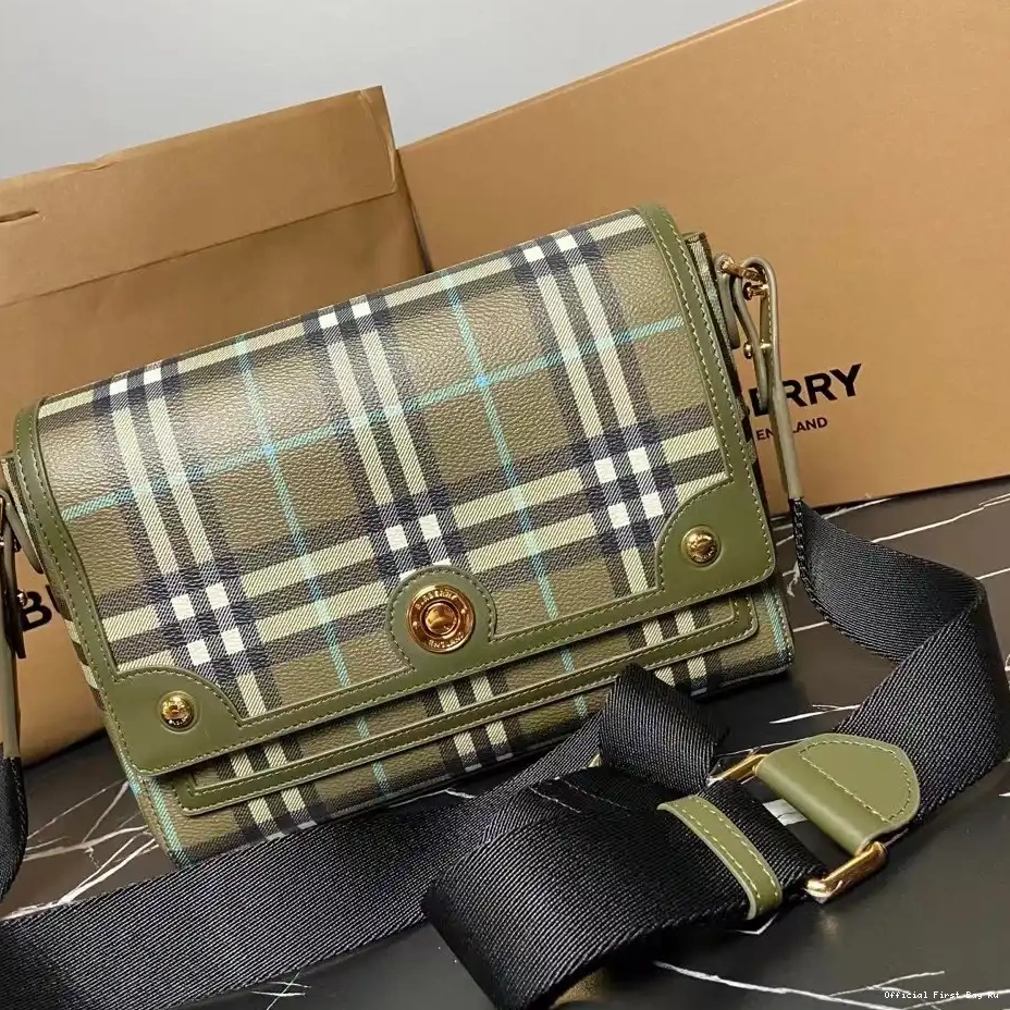 Official First Bag Ru Note Crossbody Bag-25-8.5-18cm BURBERRY 0218