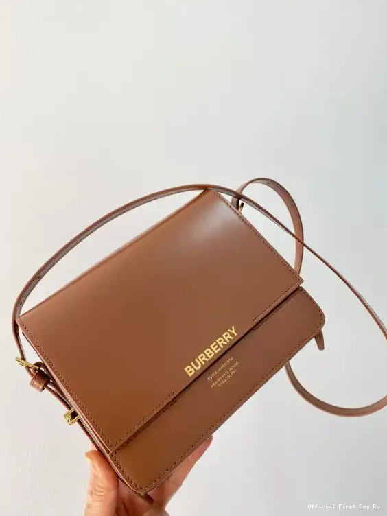 Official First Bag Ru Small Grace Leather BURBERRY Bag 0208