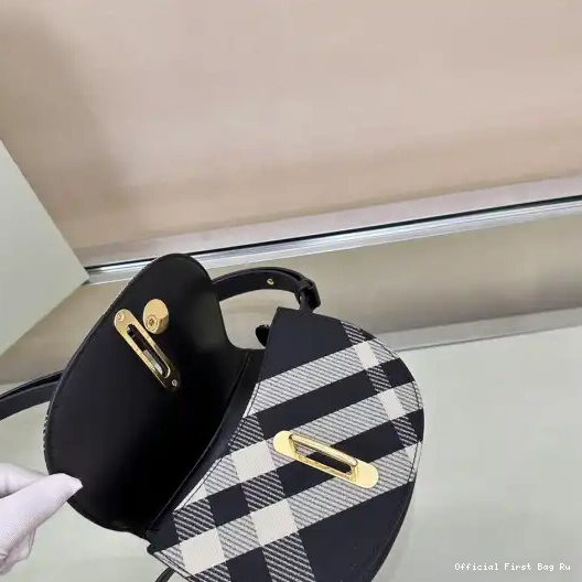 Official First Bag Ru Horse Bag Rocking Burberry Mini 0224