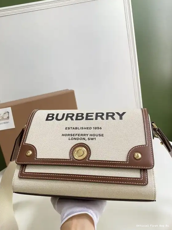 Official FirstBag Ru Note BURBERRY Crossbody Bag-25-8.5-18cm 0218