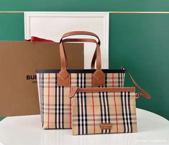 Official FirstBag Ru London BURBERRY Tote-44*16*24.5CM small 0226