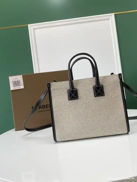 Official FirstBag Ru BURBERRY TOTE Mini Freya 0217