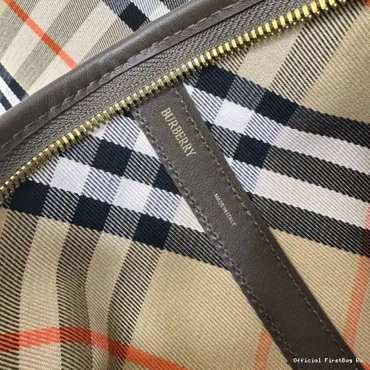 Official First Bag Ru Shoulder Bag BURBERRY Check Small 0207