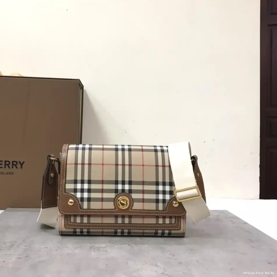 Official FirstBag Ru BURBERRY Bag-25-8.5-18cm Note Crossbody 0211