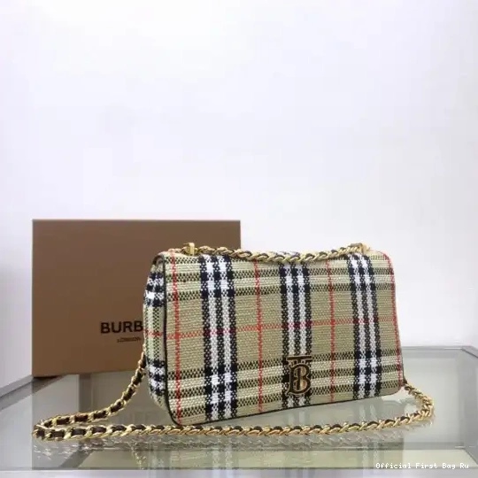 Official First Bag Ru Bag BURBERRY Lola MEDIUM 0211