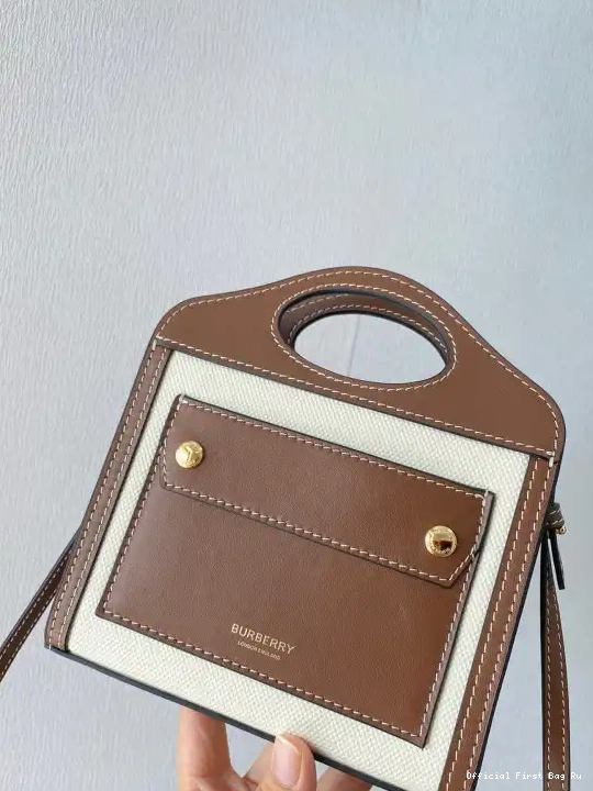 Official First Bag Ru Bag BURBERRY MICRO Pocket 0224