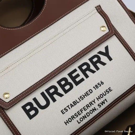 Official First Bag Ru BURBERRY Pocket Bag-37*15*34CM 0228