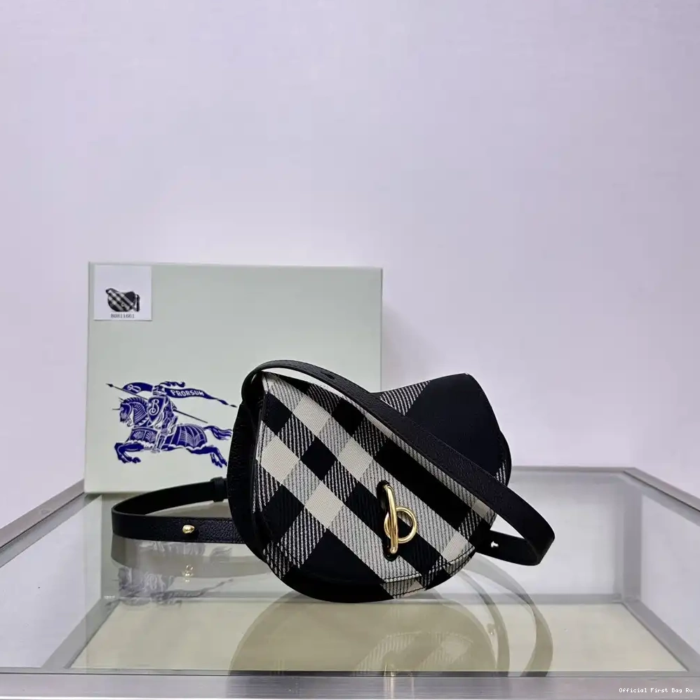 Official First Bag Ru Horse Bag Rocking Burberry Mini 0224