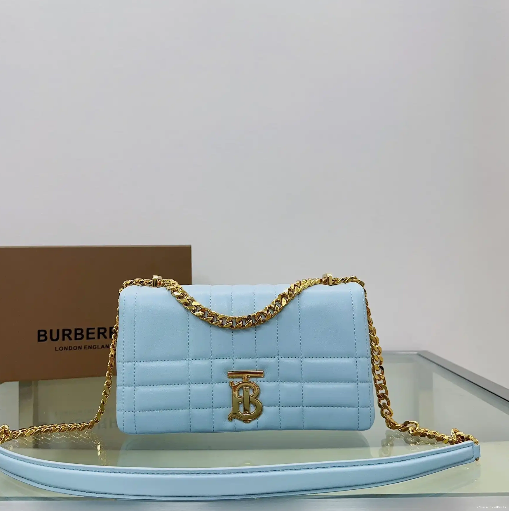 Official FirstBag Ru BURBERRY Bag-23*6*13CM small Lola 0217