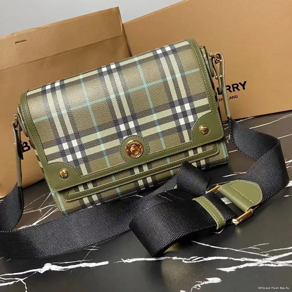 Official First Bag Ru Note Crossbody Bag-25-8.5-18cm BURBERRY 0218