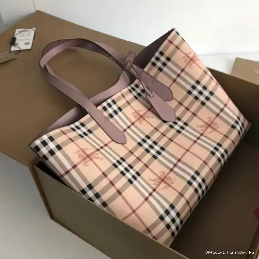 Official First Bag Ru BAG BURBERRY TOTE 0215